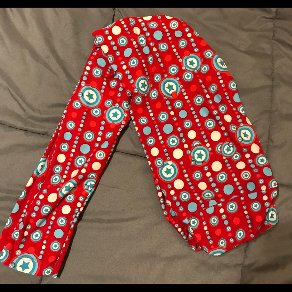 Captain America Lularoe Leggings
